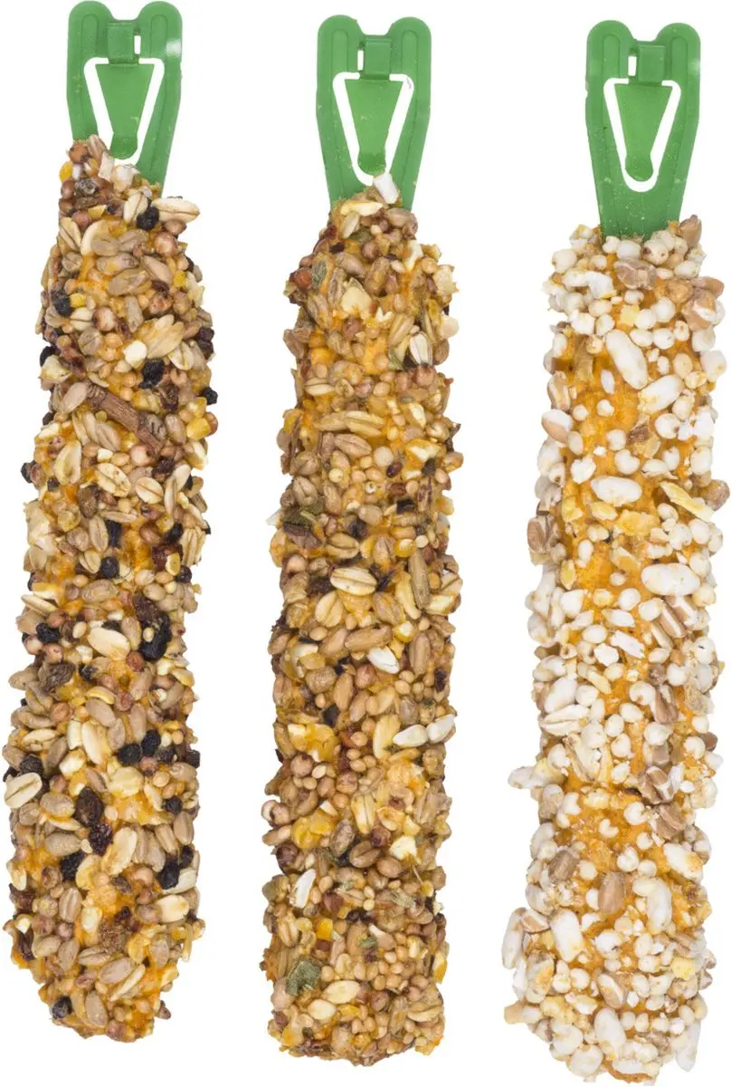 Vitakraft Konijn Kracker Honing/Popcorn/Active 3-in-1 - 3 Stuks