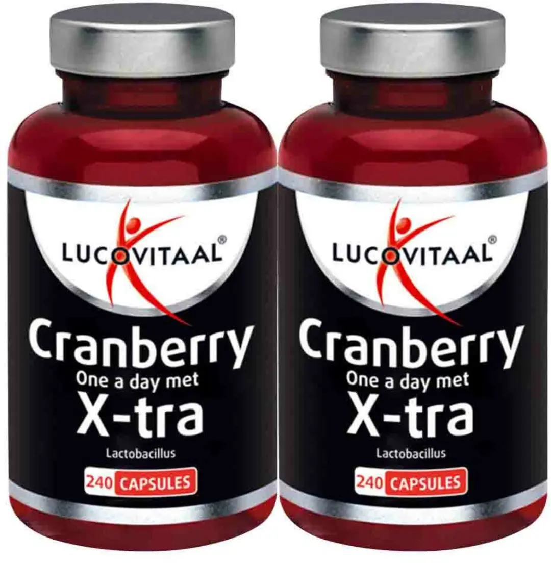 Lucovitaal Cranberry X-tra One a Day 480 capsules - 2x240