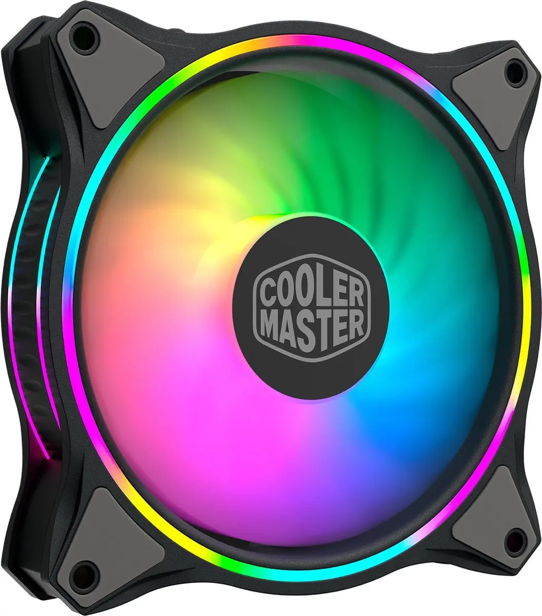 Cooler Master MF120 Halo RGB Ventilator 120mm - Zwart