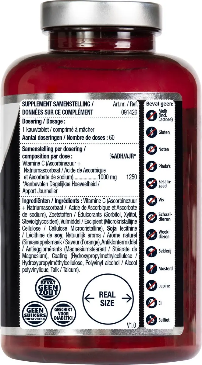 Lucovitaal Vitamine C1000 Liposomaal 60 tabletten