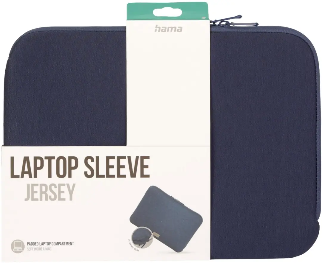 Hama Jersey Laptop Sleeve 35,8 cm - 14 inch - Blauw