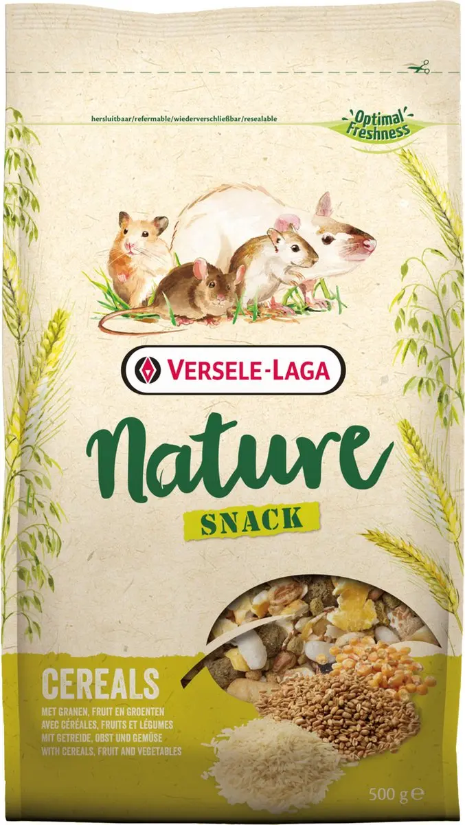 Versele-Laga Nature Snack Cereals Knaagdiersnack 500g