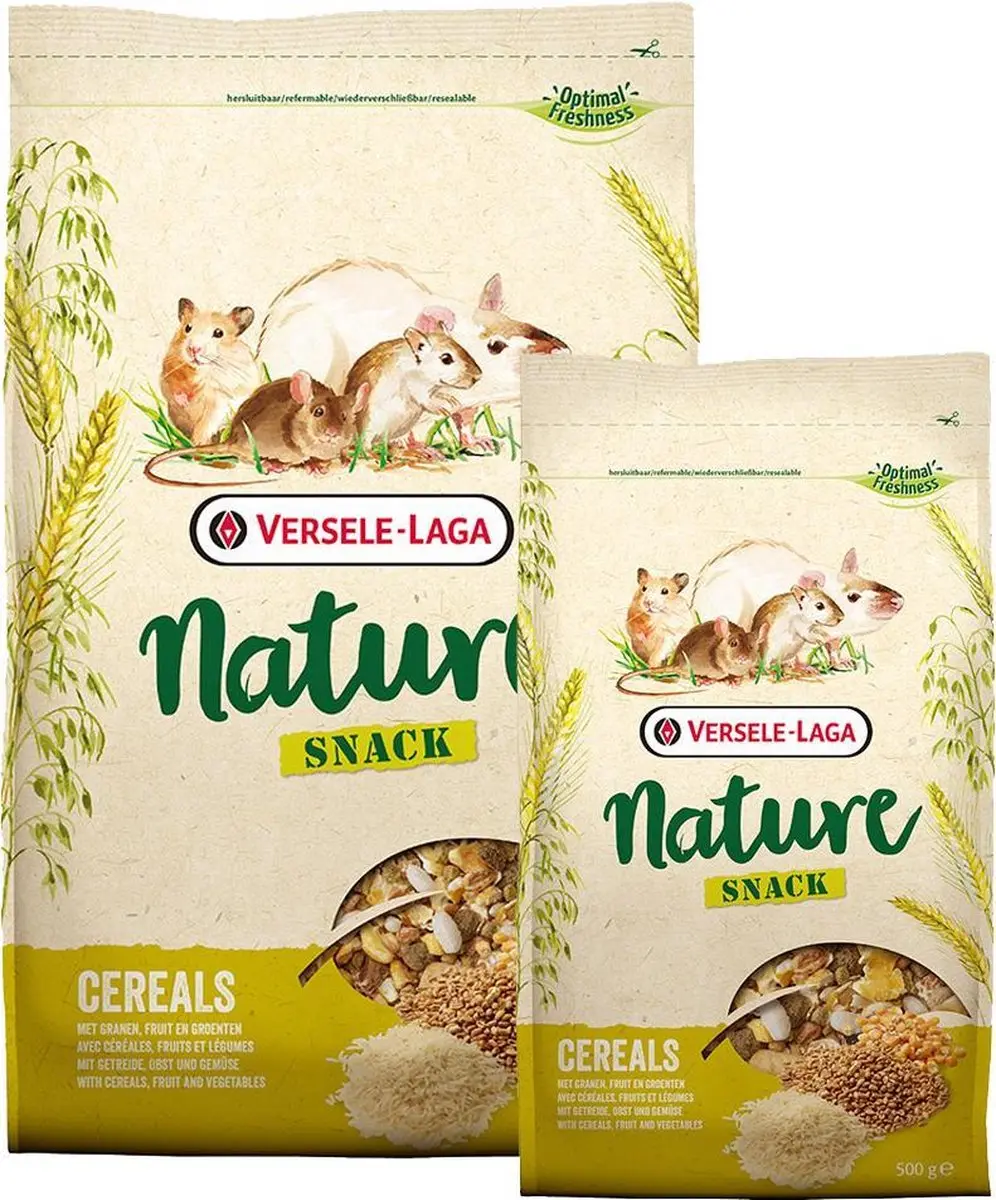 Versele-Laga Nature Snack Cereals Knaagdiersnack 500g