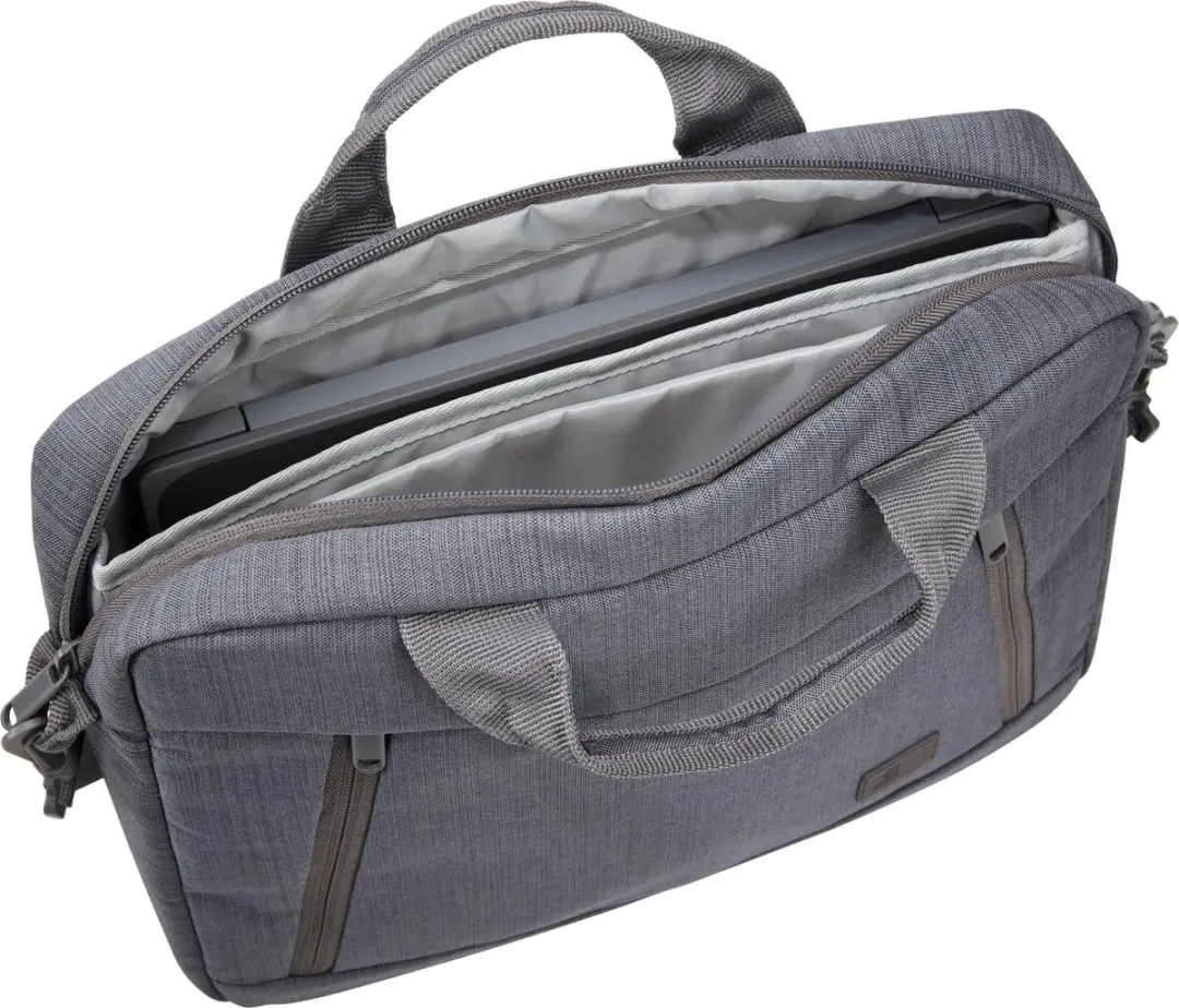 Case Logic Huxton Attaché Laptoptas 13.3" - 3 Vakken - Grijs