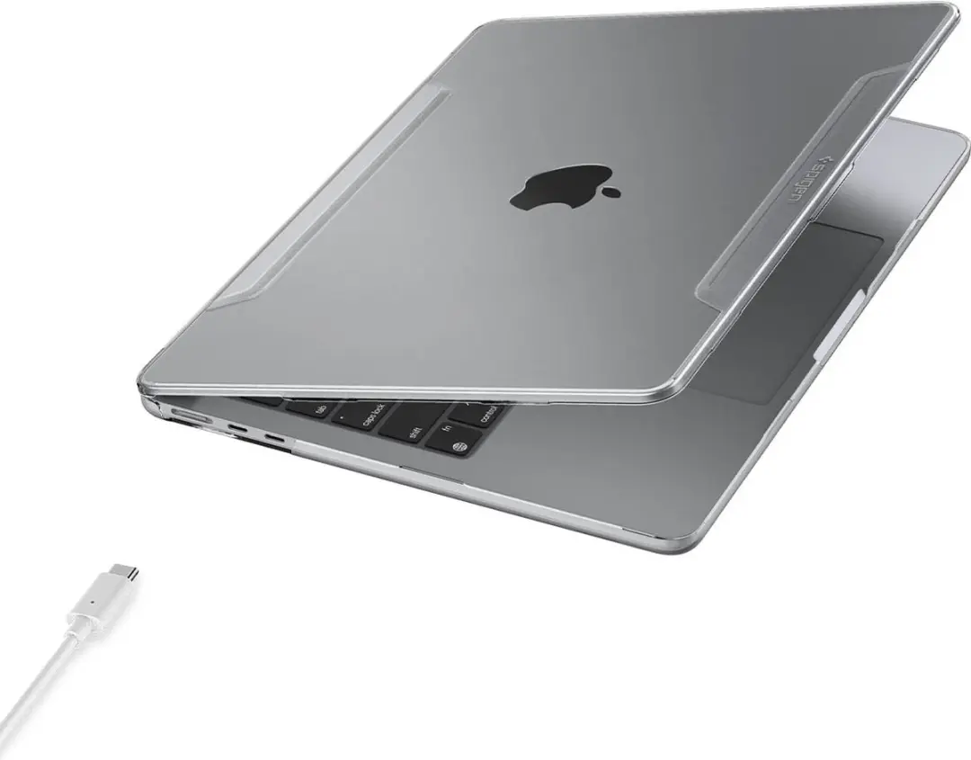 Spigen ACS05271 MacBook Air 13 Sleeve - 13 inch - Transparant