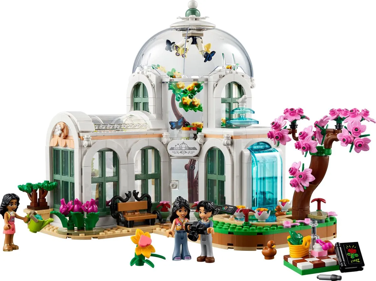 LEGO Friends Botanische Tuin 41757 - 1072 Stukken - 3 Minifiguren