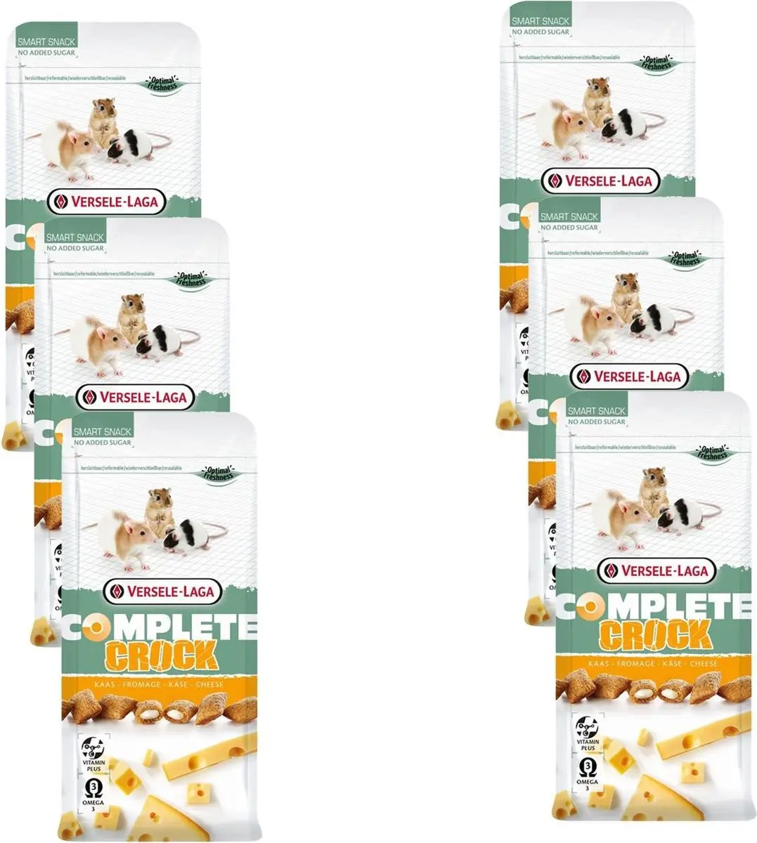 Versele-Laga Complete Crock Cheese Kaas 50g - 6 Stuks