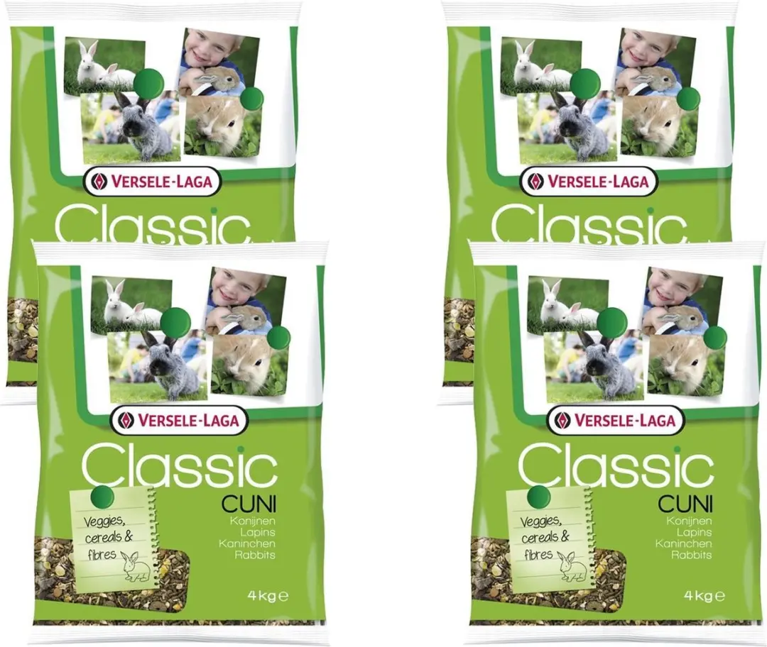 Versele-Laga Classic Cuni Konijnenvoer 16kg (4x4kg)
