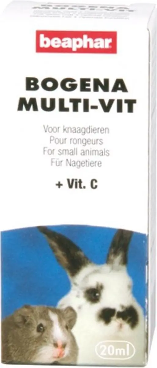 Beaphar Multi-Vit Konijnen & Knaagdieren 20ml