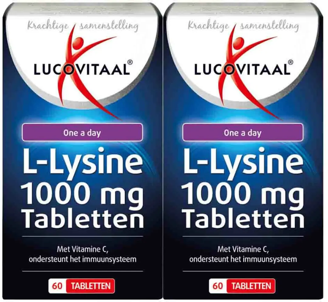 Lucovitaal L-Lysine 1000mg - 120 Tabletten