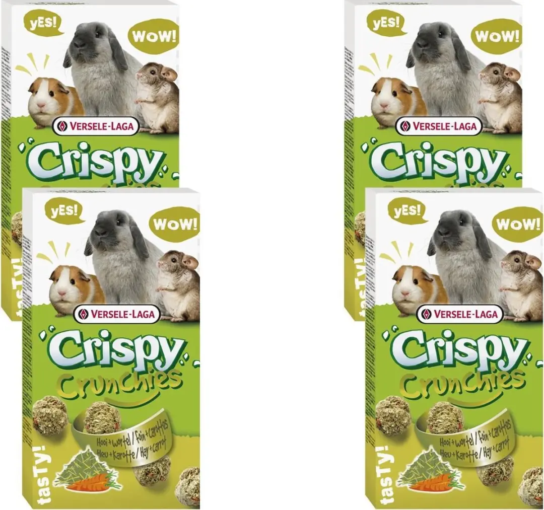 Versele-Laga Crispy Crunchies Hooi Knaagdiersnack