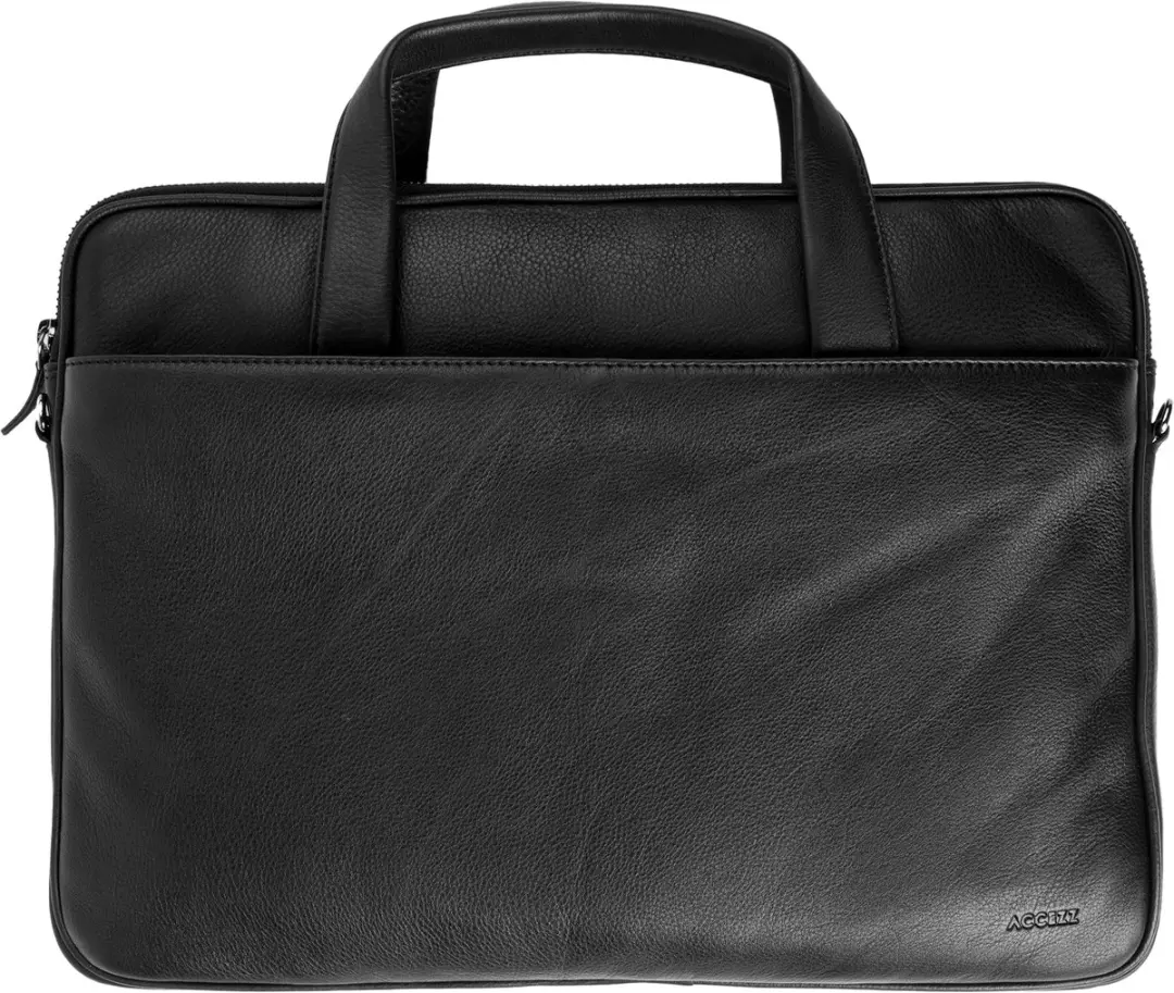 Accezz Leren Laptoptas 16 inch