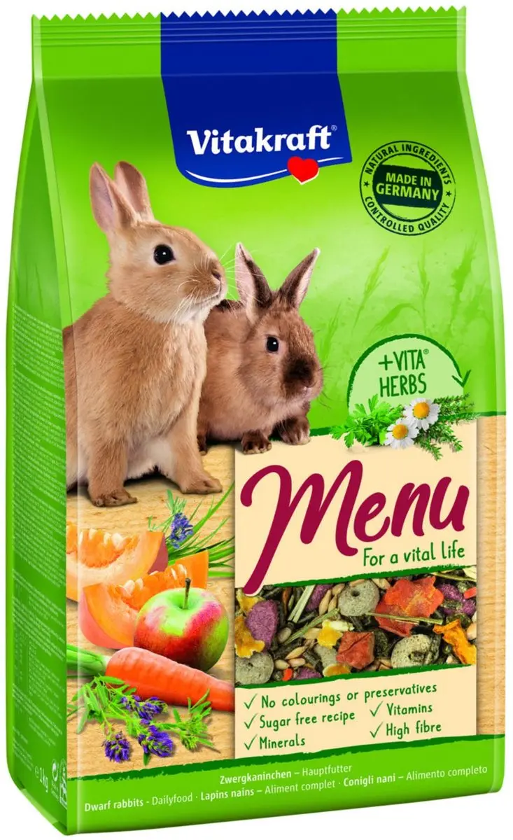 Vitakraft Menu Vital Dwergkonijn Konijnenvoer 5kg