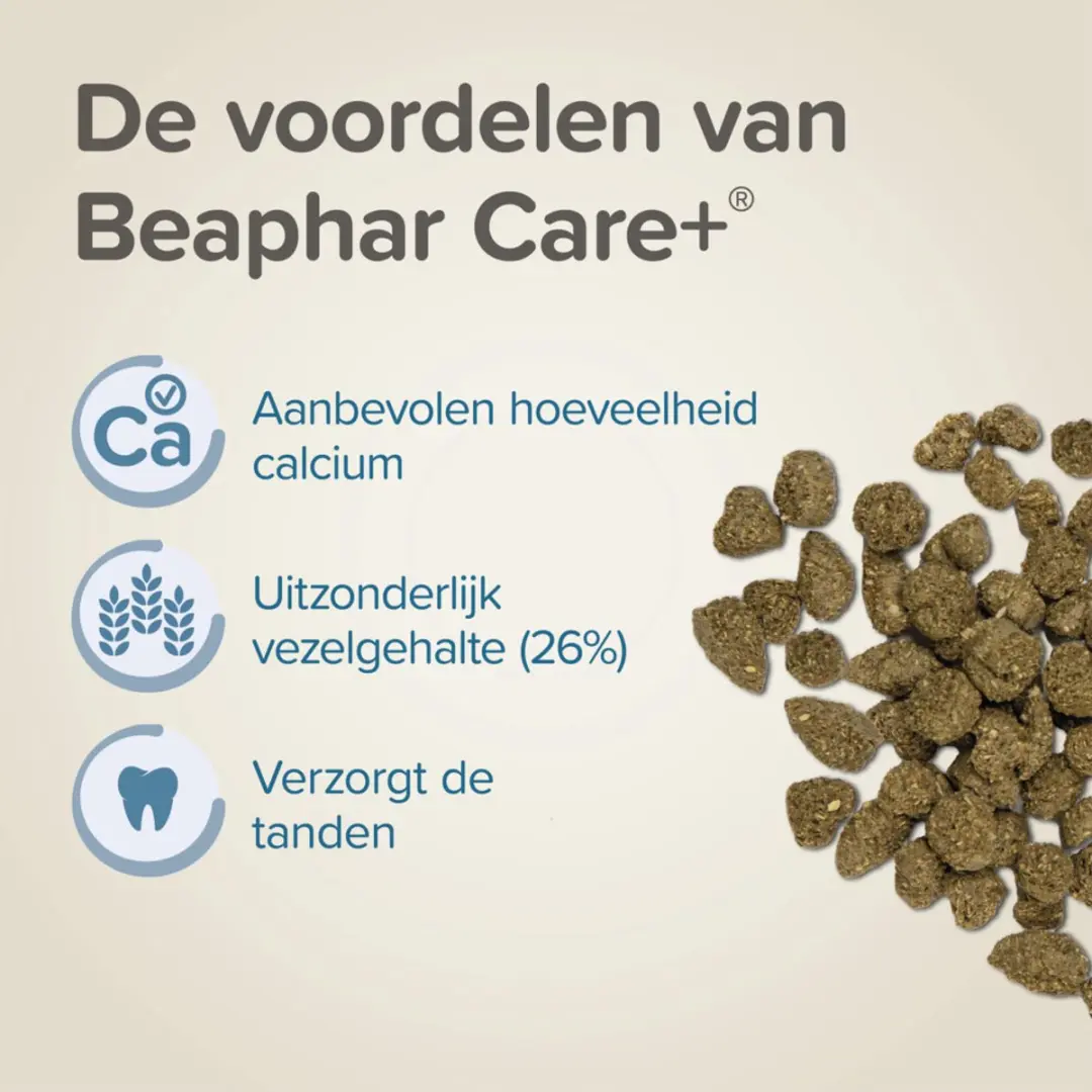 Beaphar Care+ Konijnenvoer Senior 1,5kg - 6 Stuks