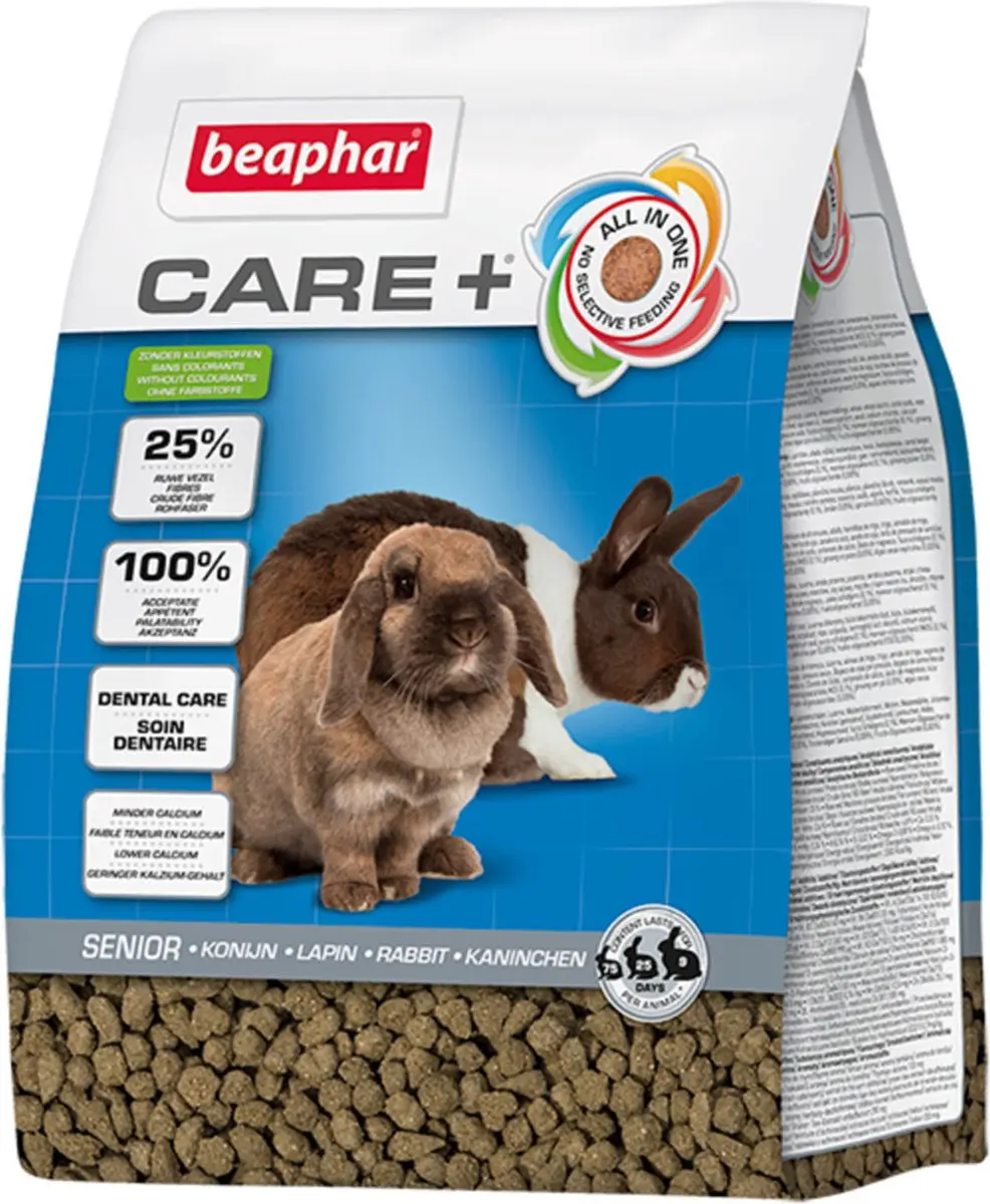 Beaphar Care+ Konijnenvoer Senior 1,5kg