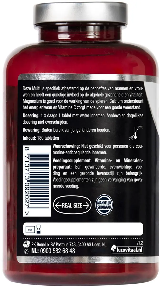 Lucovitaal Multi A-Z 180 Tabletten