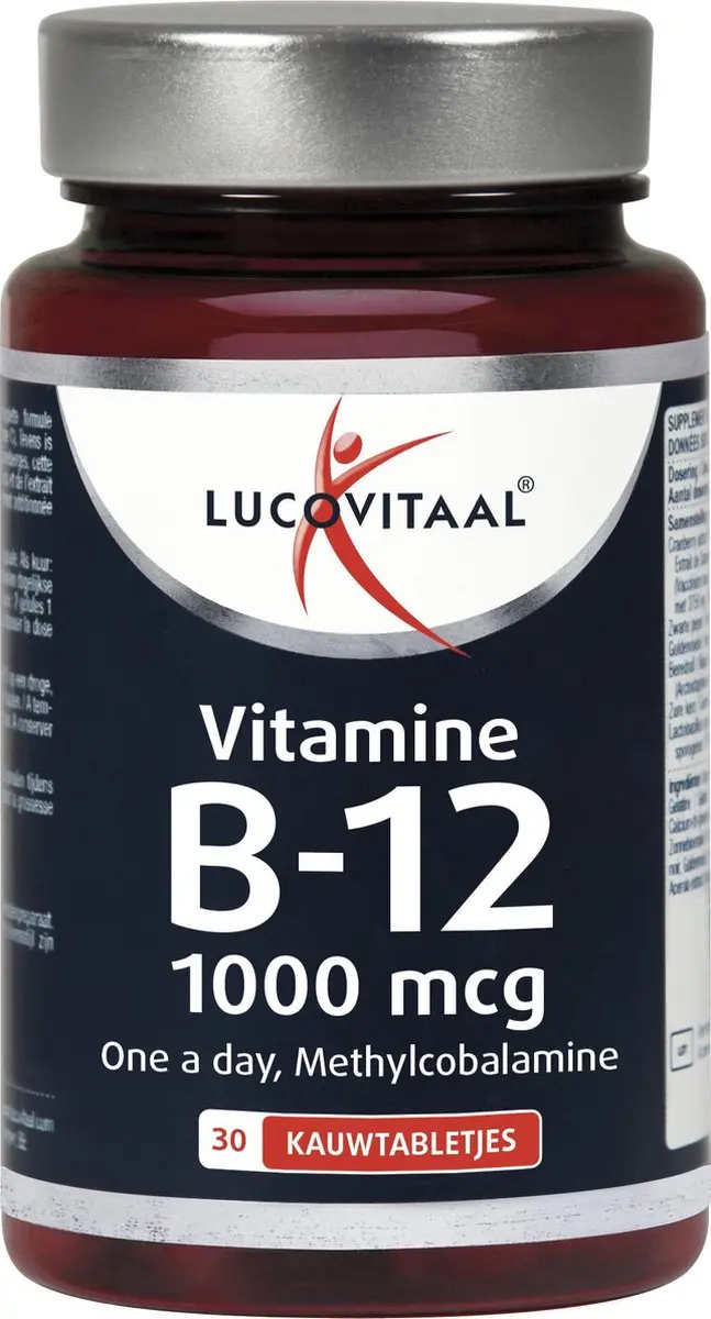 Lucovitaal Vitamine B12 1000 mcg Kauwtabletten