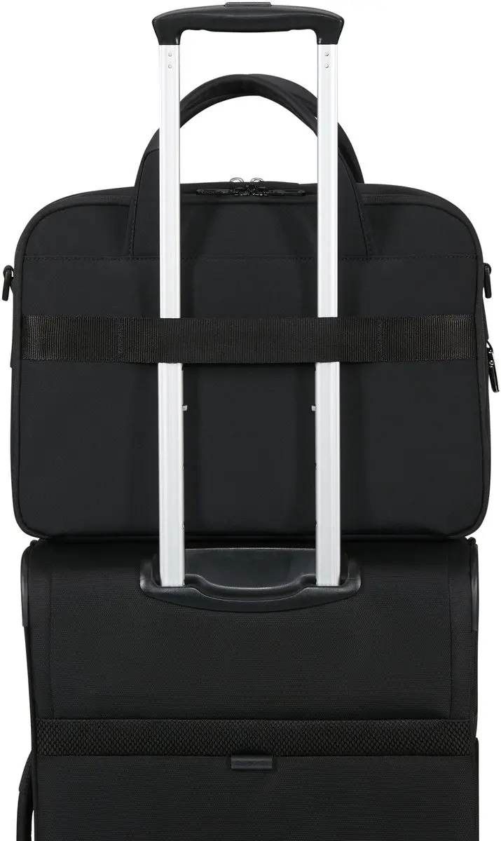 Samsonite Moderny Laptoptas 15.6 inch - 2 Vakken - Zwart - afbeelding 6 van 6