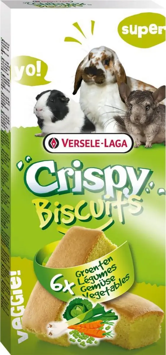 Versele-Laga Crispy Biscuit Konijnensnack A 6 - 70g