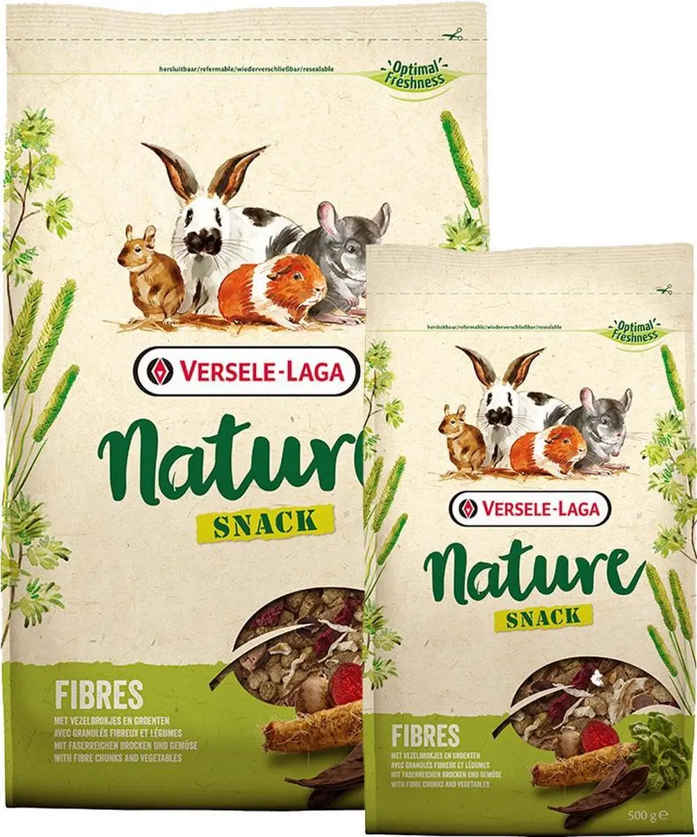 Versele-Laga Nature Snack Fibres Knaagdiersnack 500g