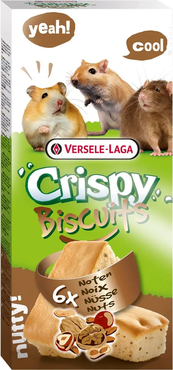 Versele-Laga Crispy Biscuit Knaagdier A 6