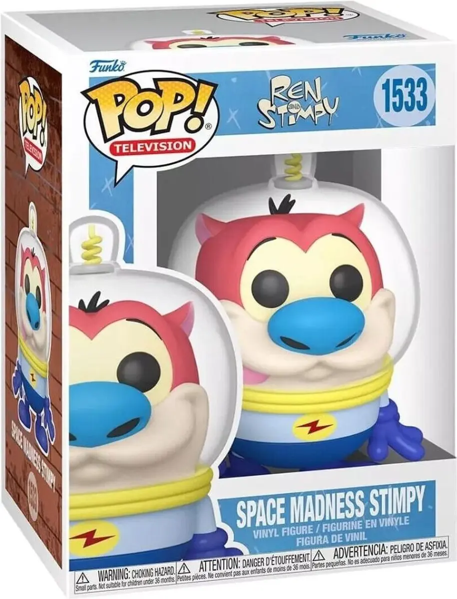 Funko Pop Space Madness Stimpy #1533 - Multi