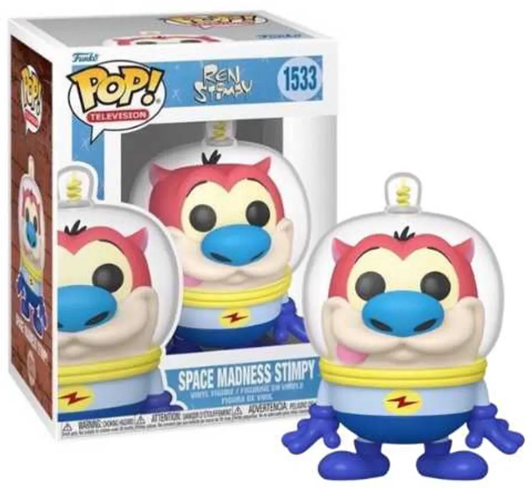 Funko Pop Space Madness Stimpy #1533 - Multi
