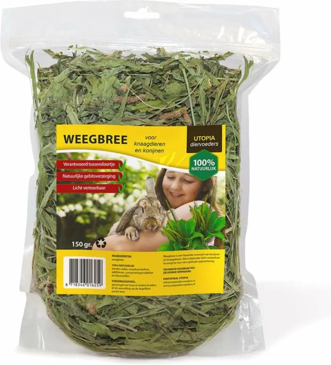 Utopia diertotaal Weegbree