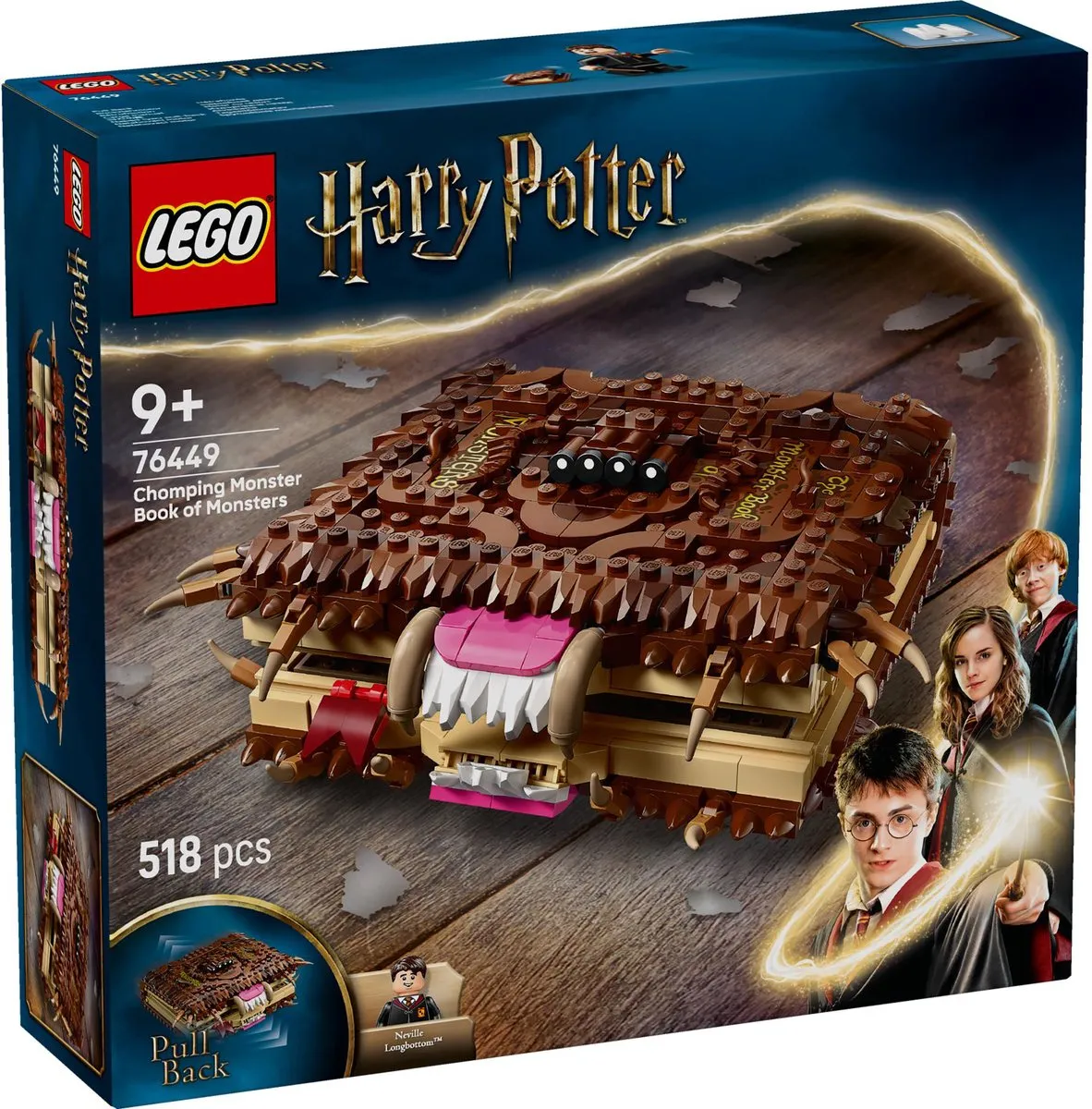 LEGO Harry Potter Het Monsterlijke Monsterboek 76449 - 518 Stukken - Multicolor