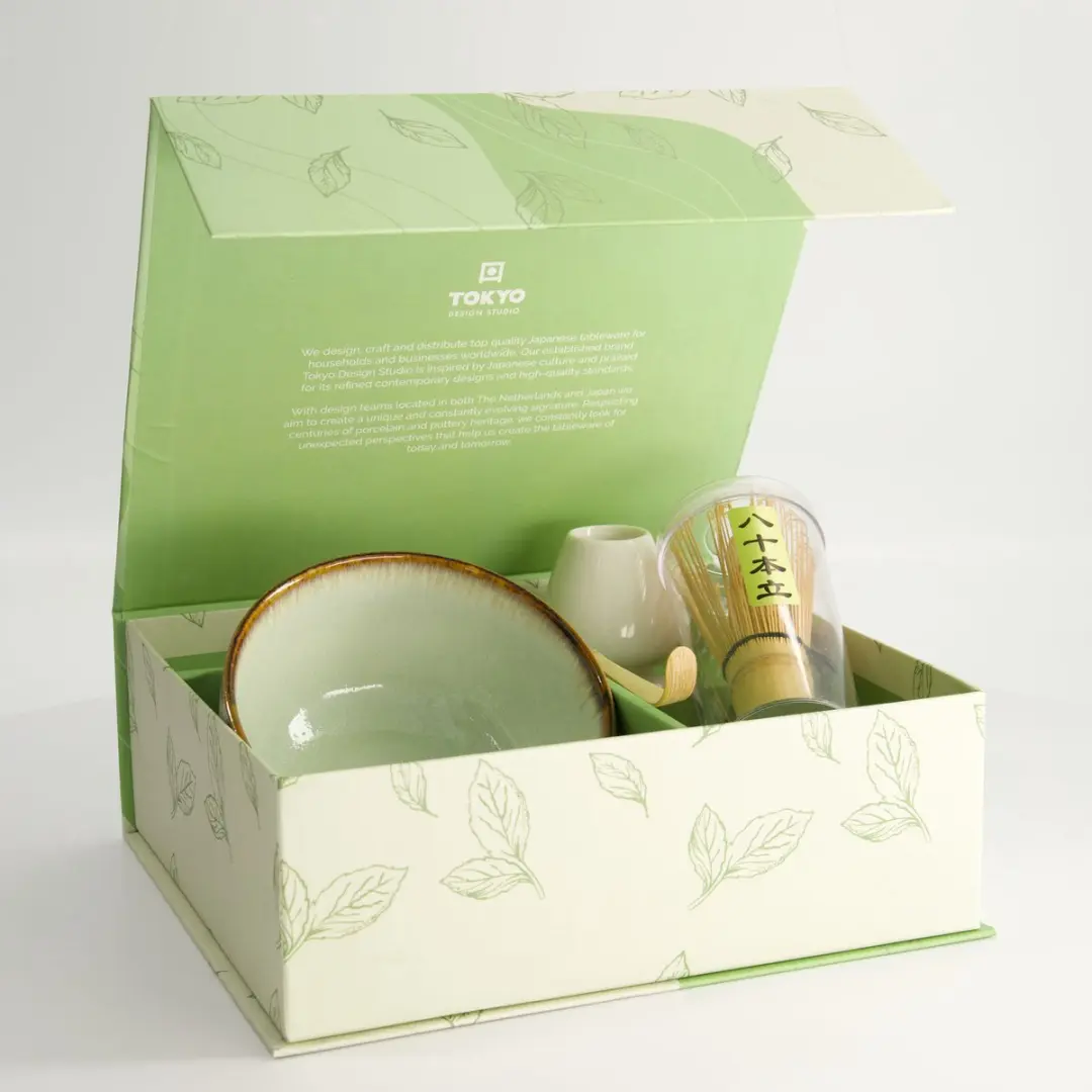 Tokyo Design Studio Matcha Giftset Wasabi - 4-delig