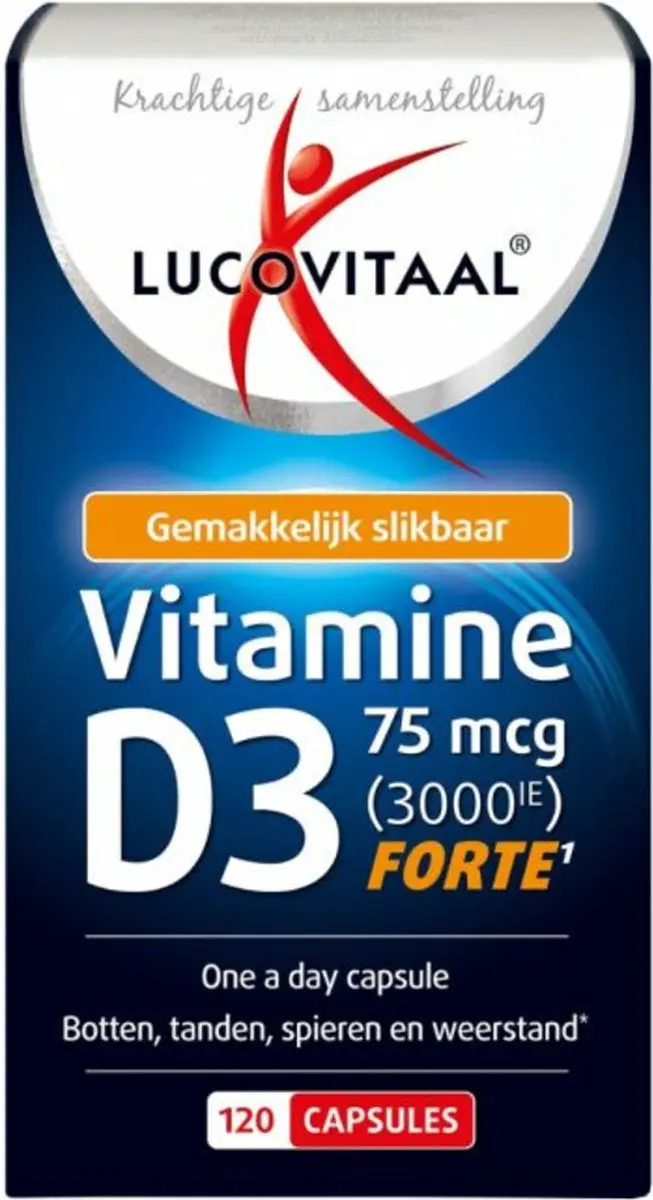 Lucovitaal Vitamine D3 Forte 75mcg
