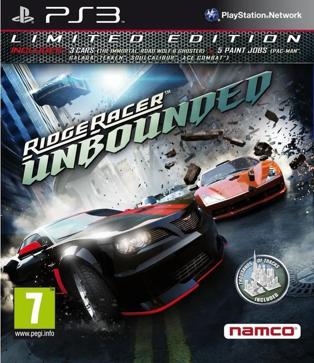 Bandai Namco Ridge Racer Unbounded Limited Edition