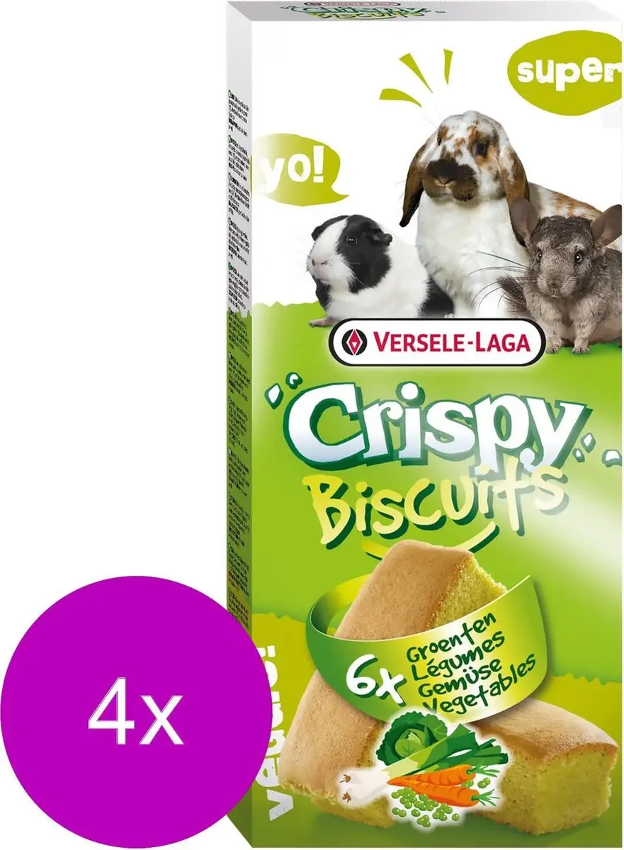 Versele-Laga Crispy Biscuit Konijnensnack A 6