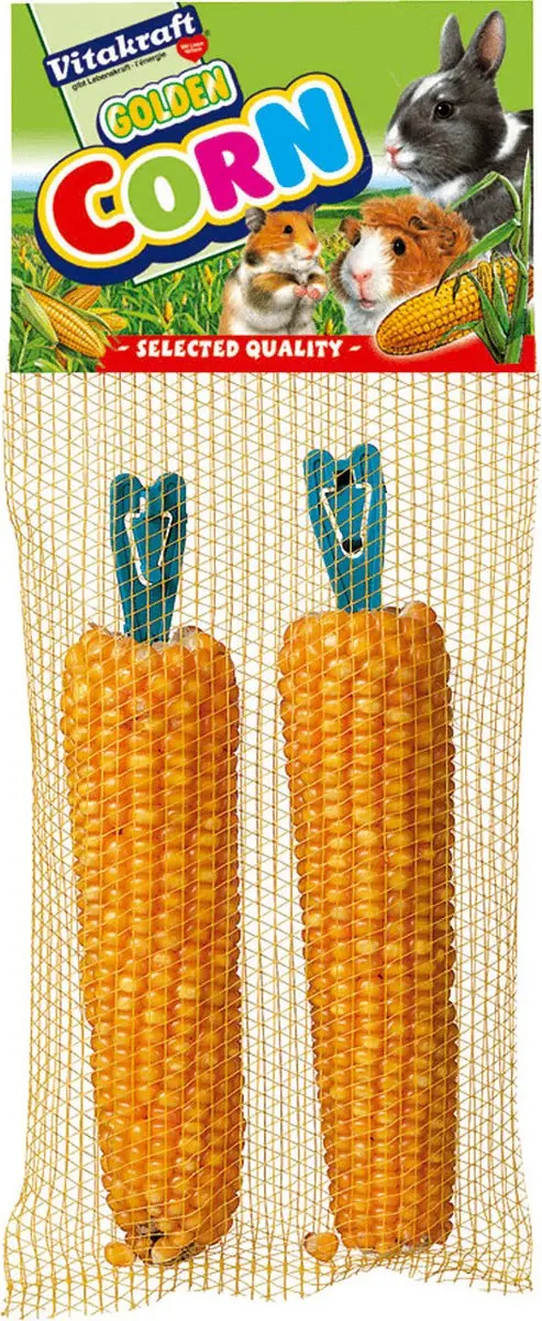 Vitakraft Golden Corn Konijnensnack - 2 Stuks