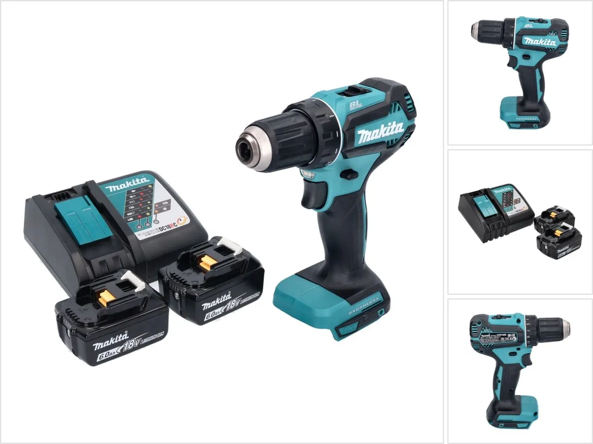 Makita DDF485RG Accuboormachine 18V