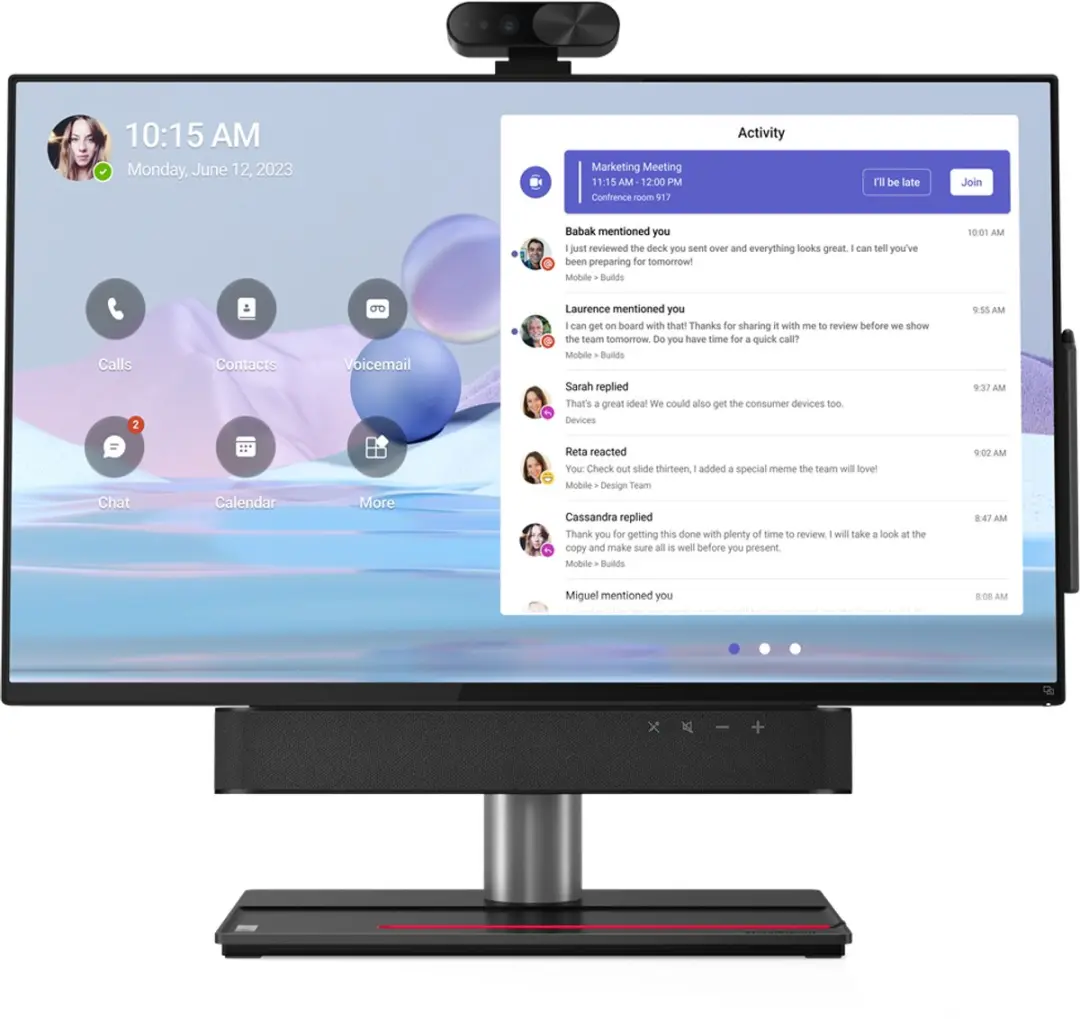 Lenovo ThinkSmart View Plus Videovergaderingssysteem