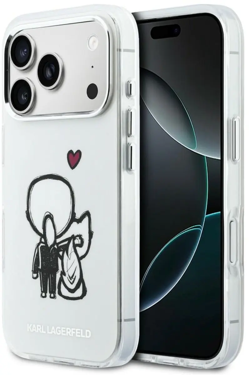 Karl Lagerfeld Karl & Choupette iPhone 17 Pro Hoesje