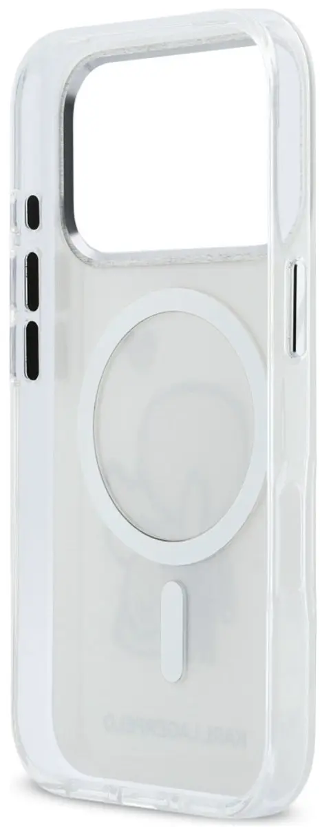 Karl Lagerfeld Karl & Choupette iPhone 17 Pro Hoesje - KLHCP17P - Transparant