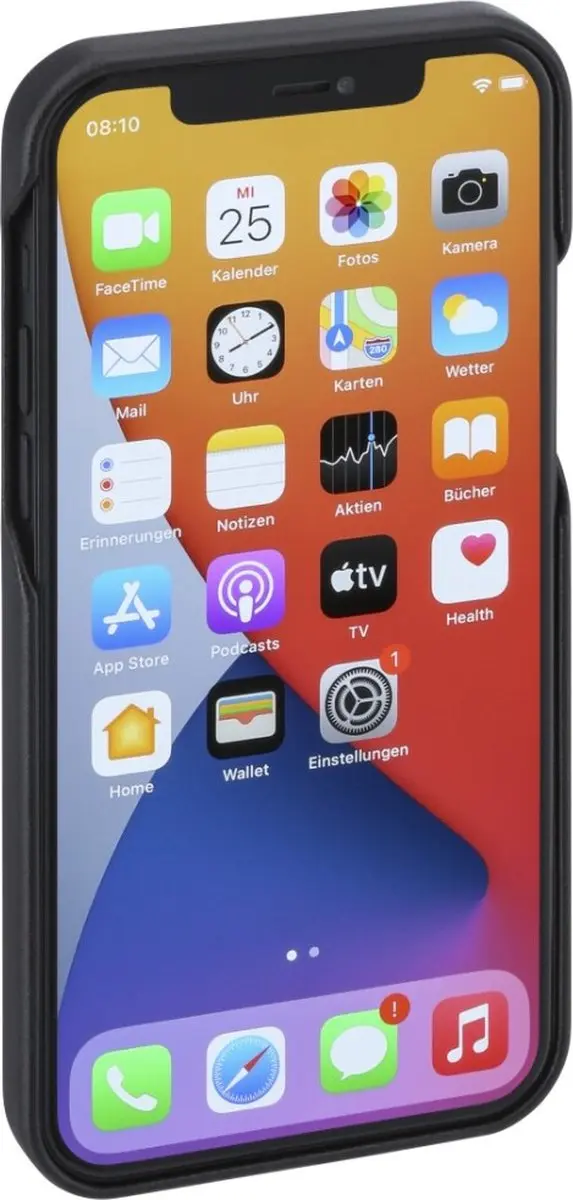 Hama MagCase Finest Sense iPhone 12 Mini - Zwart - afbeelding 6 van 6