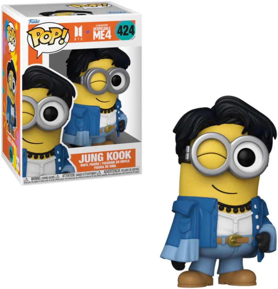 Funko Pop! Minions Despicable Me 4 Jung Kook 424