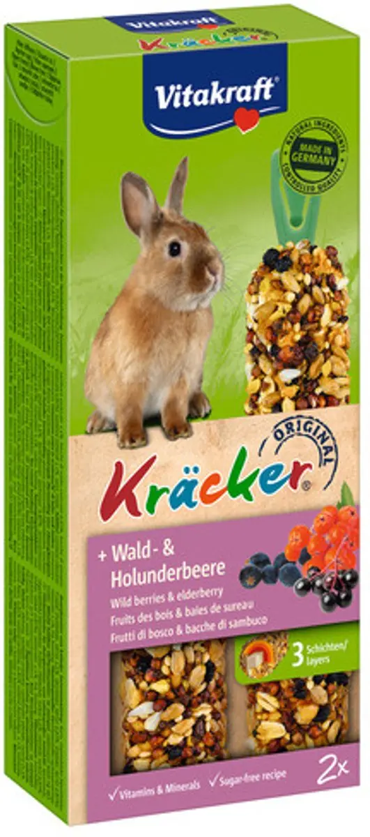 Vitakraft Kräcker Original Konijnenvoer - 5 Stuks