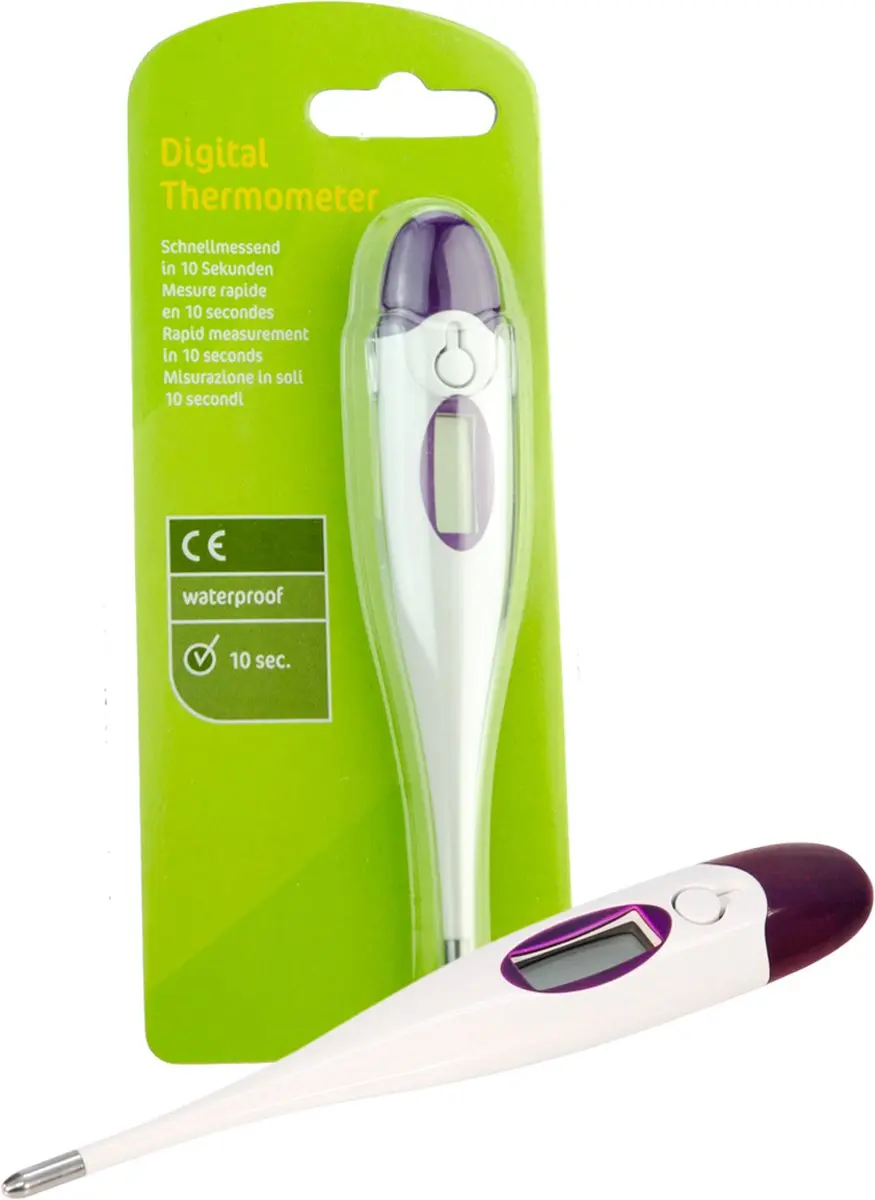 Kerbl Digitale Koortsthermometer - Knoopcel