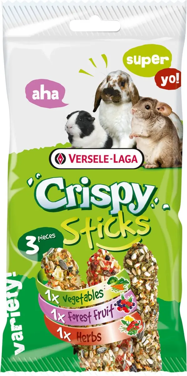 Versele-Laga Crispy Sticks Triple Variety Pack