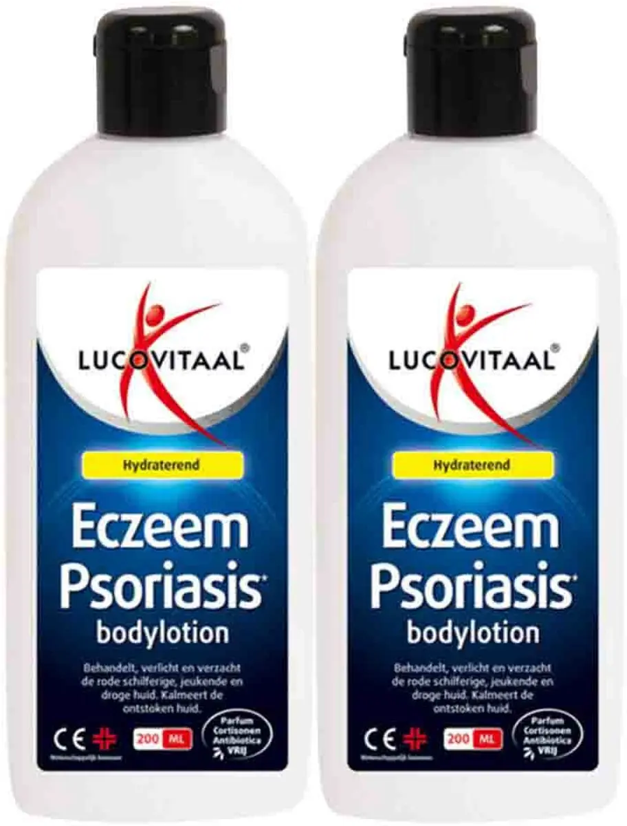 Lucovitaal Eczeem & Psoriasis Bodylotion - 2x200ml