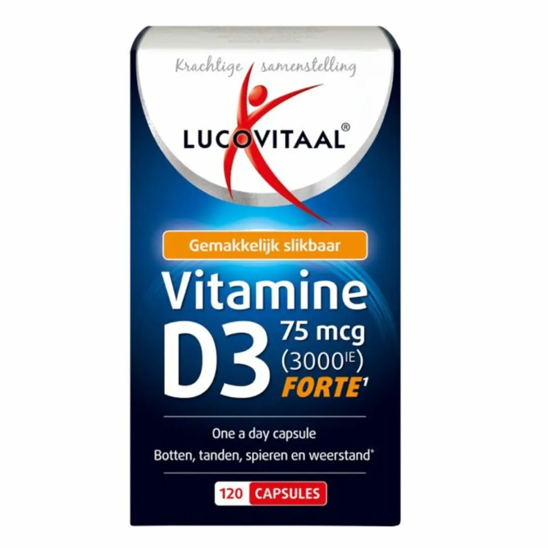 Lucovitaal Vitamine D3 Forte 75mcg - 360 Stuks