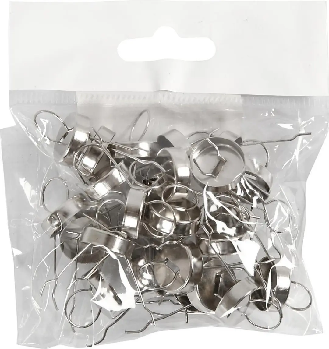 Creativ Company Creotime Metalen Hanger 13mm - 25 Stuks