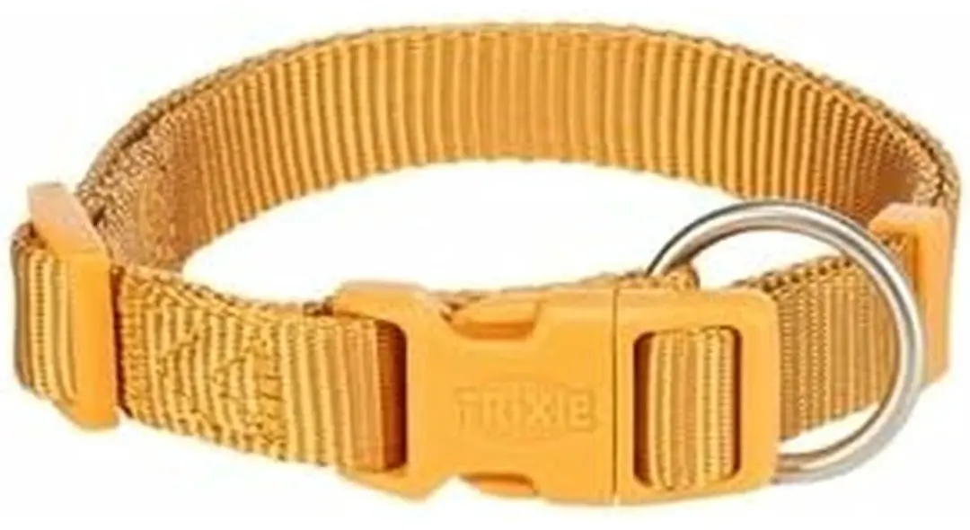 Trixie Halsband Premium Curry Geel