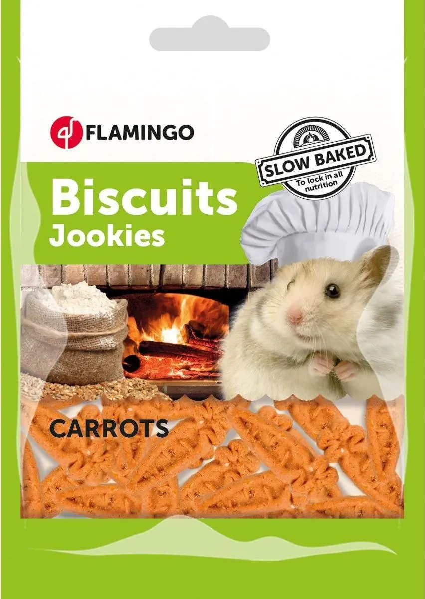 Flamingo Knaagdiersnack Wortel