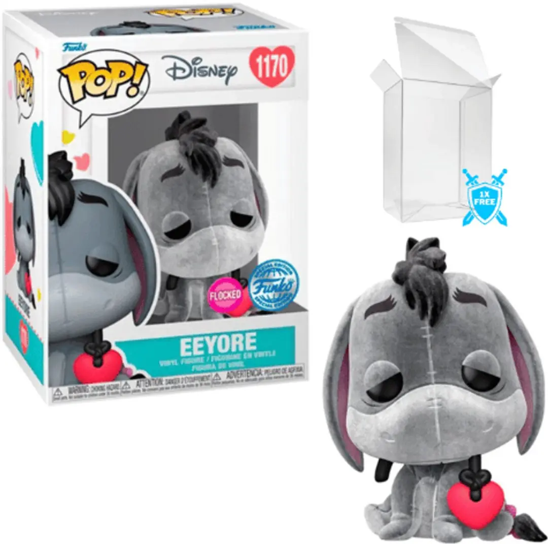 Funko Pop! Winnie de Pooh Eeyore Flocked 1170 - 60312