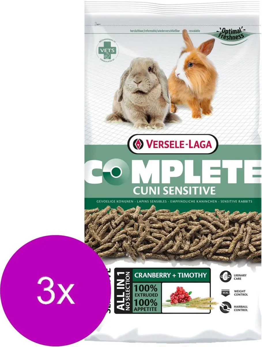 Versele-Laga Complete Cuni Sensitive Konijnenvoer